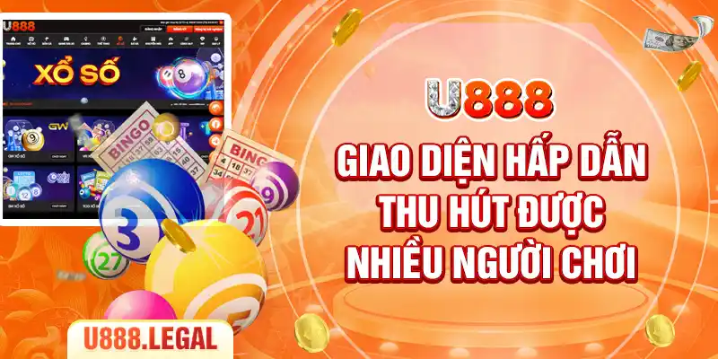 Giao diện hấp dẫn thu hút được nhiều người chơi