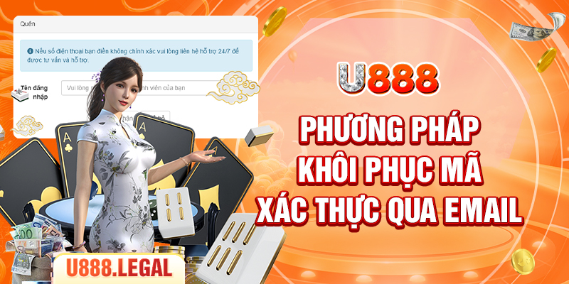 Phương pháp khôi phục mã xác thực qua email